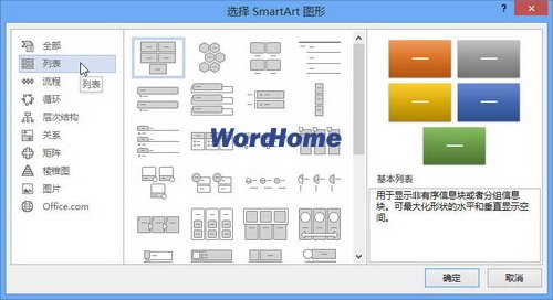 Word2013中SmartArt是什么意思