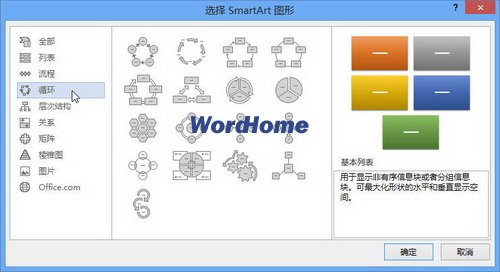 Word2013中SmartArt是什么意思