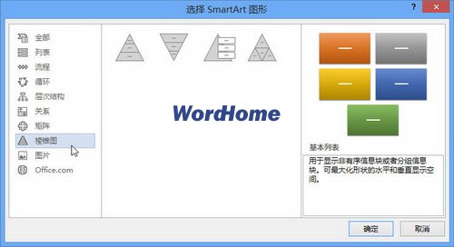 Word2013中SmartArt是什么意思