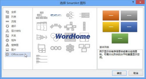 Word2013中SmartArt是什么意思