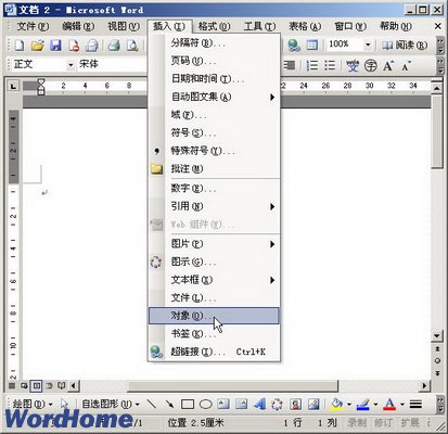 在Word中怎样输入数学公式？