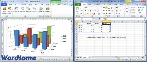 word2010中怎么插入图表