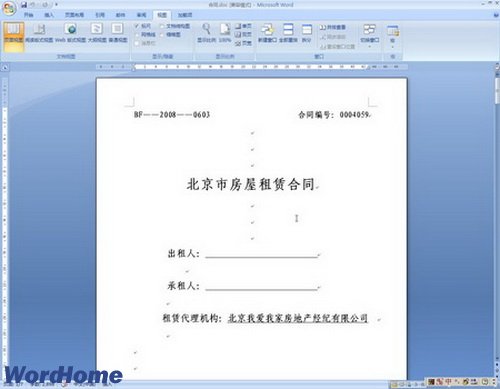 全面解析Word2007阅读版式视图等5种视图