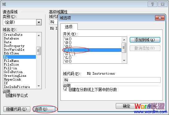 Word中分数怎么打出来？