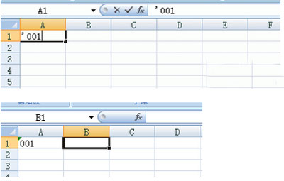 excel表格如何输入0“零”