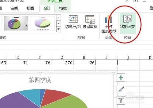 利用Excel的数据制作一张图表