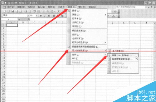 怎么把lnternet网页数据导入excel？