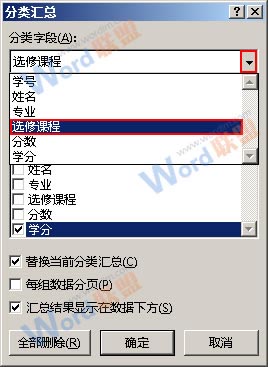 在Excel2013中使用分类汇总功能