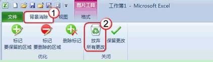 Excel2010如何去除图片背景