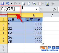 excel怎么给单元格定义名称？