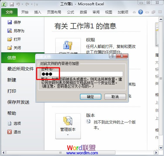 Excel表格如何设置密码？