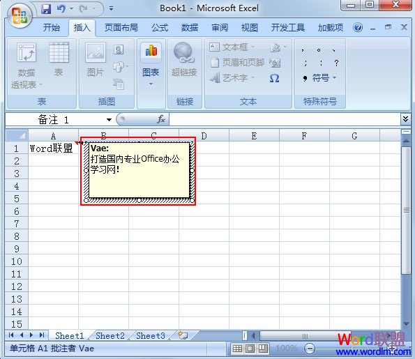 Excel2007如何只复制批注不复制内容？