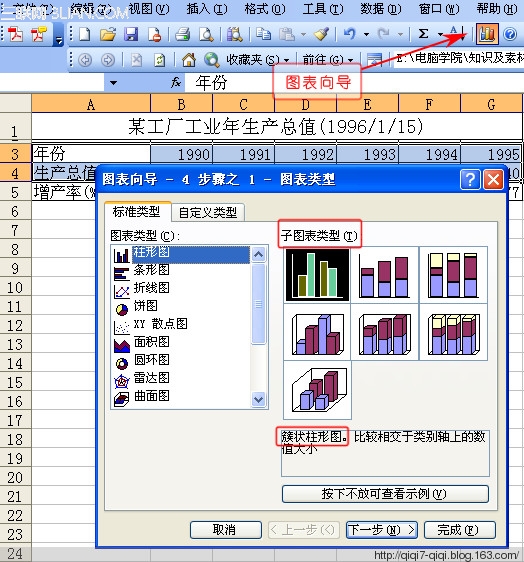 EXCEL如何制作图表