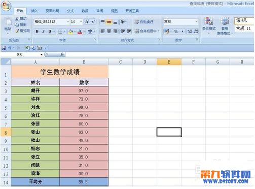 怎样在Excel成绩折线图中添加平均值线