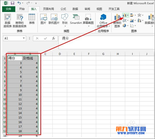 Excel柱形图如何添加基准线