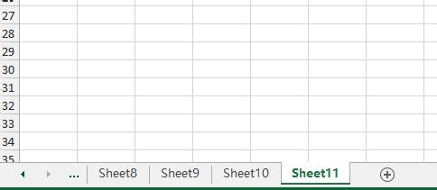 Excel2013快速跳转至指定工作表