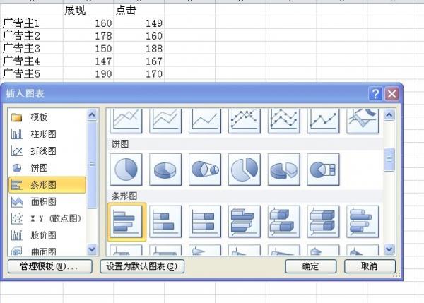 excel2010双向条形图制作方法