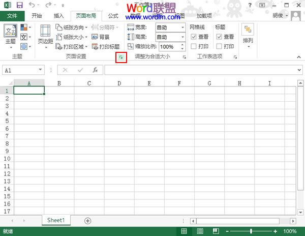 Excel2013ҳ߾趨