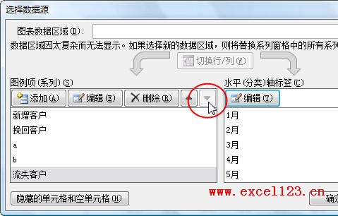 Excel2010制作柱形图数据对比