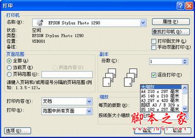 如何利用Excel电子表格缩放打印的三个方法