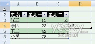 使用Excel2007自动添加表格字段标题功能