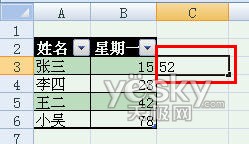 使用Excel2007自动添加表格字段标题功能