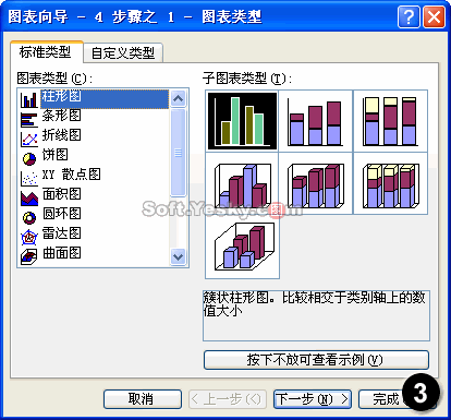 Excel创建基本图表