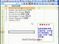 Excel2003入门动画教程专辑（共68篇）