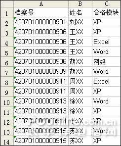 相同条件单元格数据的合并