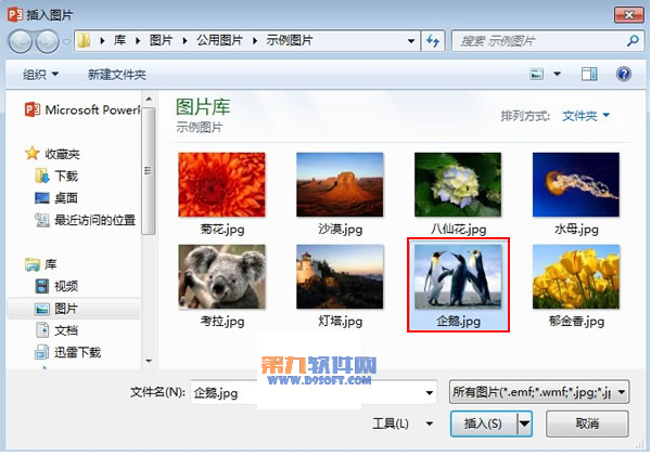 PowerPoint2013如何设置图片发光效果