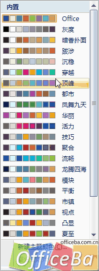 PowerPoint2007配色技巧