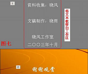 制作PPT字幕式片头片尾