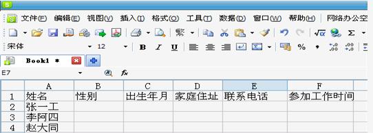 巧用WPS表格中共享工作簿功能