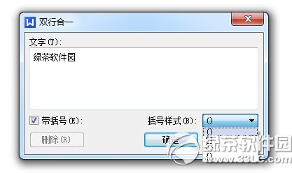 wps双行合一在哪？