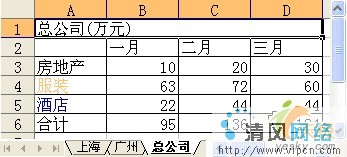 WPS表格中如何进行表格合并计算