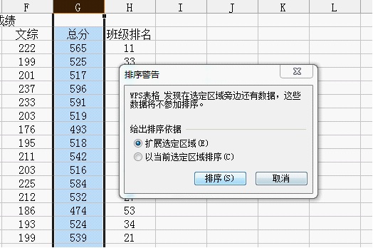 巧用WPS表格综合分析学生成绩信息