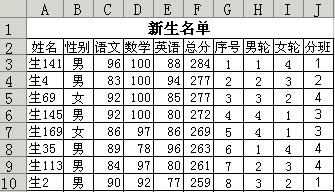 WPS表格教程：巧用函数轻松实现合理分班