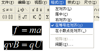 公式编辑器的进阶使用