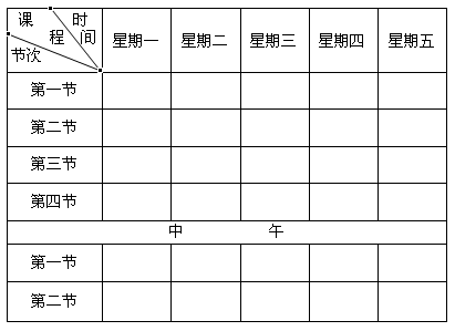 WPS文字教程：另类方法绘制斜线表头