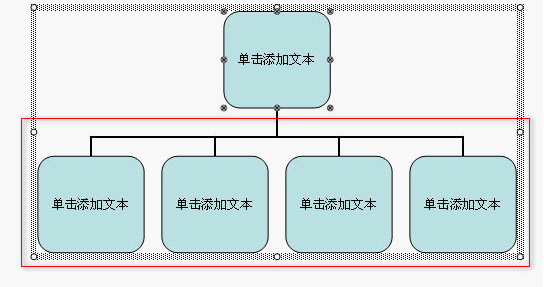 利用wps演示制作漂亮的组织结构图