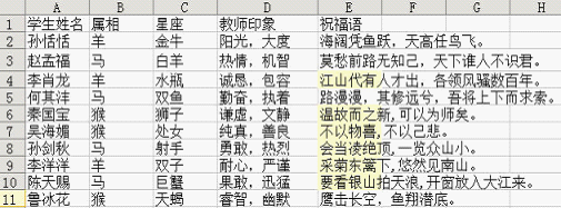 WPS制作一张个性化的课程表