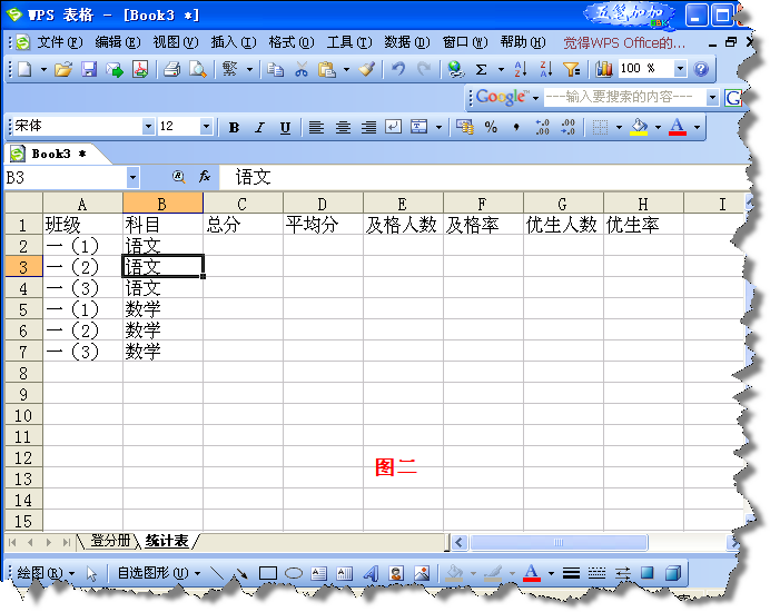 SUMIF、COUNTIF和SUMPRODUCT函数在成绩统计中的应用