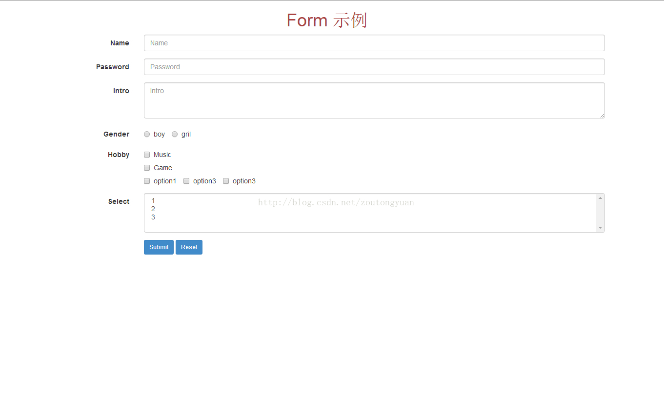 Bootstrap+jQuery.validateʵForm֤