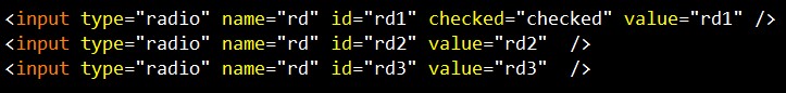 JQuery radioѡť