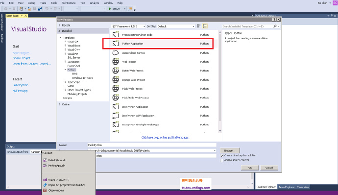 WindowsPyCharmVisual StudioʼPython