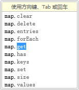 ECMAScript6Map/WeakMap