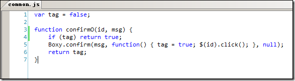 AspNetʹJQuery boxyȷϿ