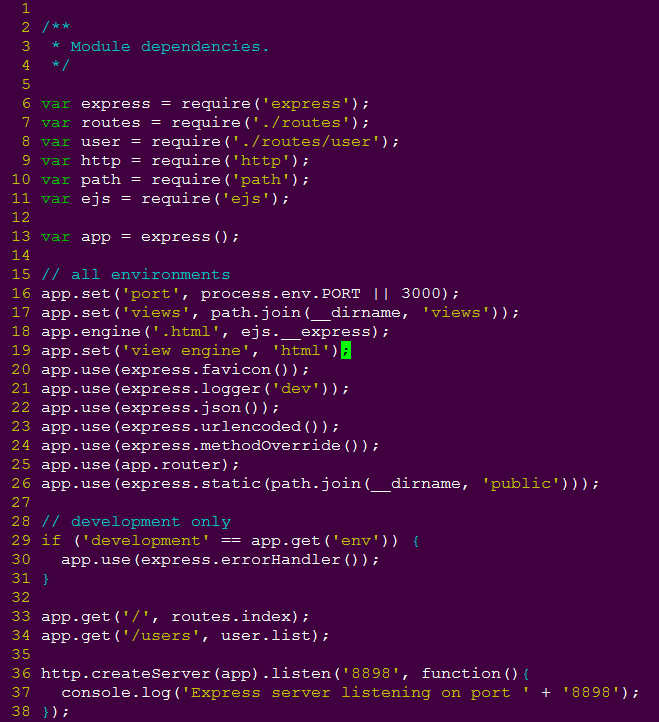 Nodejs׶֮express