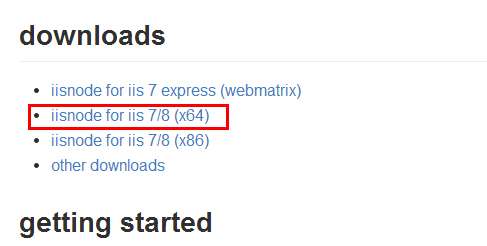 windows8.1+iis8.5°װnode.js