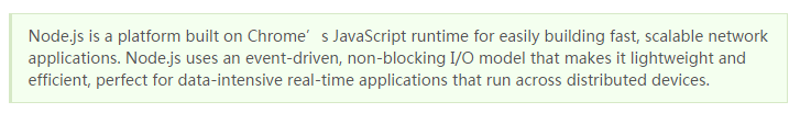 NodejsΪʲôѡjavascriptΪ